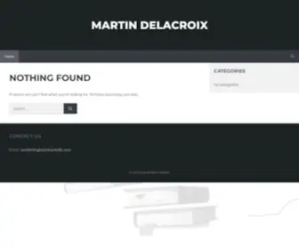 Martindelacroix.com(Martin Delacroix) Screenshot