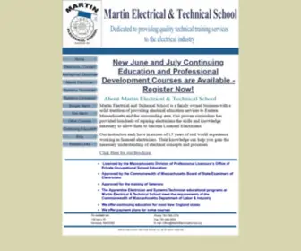 Martinelectricalschool.org(Martinelectricalschool) Screenshot