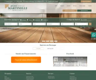 Martinelliimobiliaria.com.br(Imobiliária) Screenshot