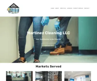 Martinezcleaningllc.com(Martinez Cleaning) Screenshot