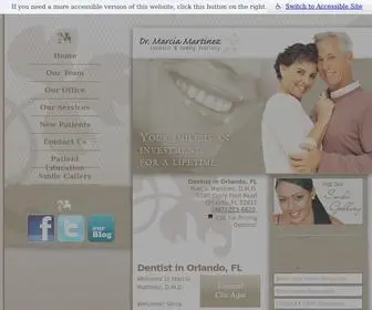 Martinezdmd.com(Cosmetic & Family Dentistry) Screenshot