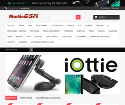Martingsm.pl(Akcesoria gsm) Screenshot