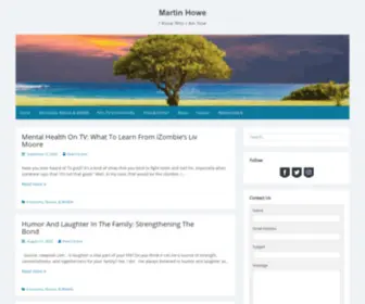 Martinhowe.net(I Know Who I Am Now) Screenshot