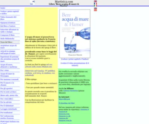 Martini13.com(Bere acqua di mare e Hamer) Screenshot