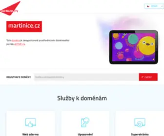 Martinice.cz(Martinice obec) Screenshot