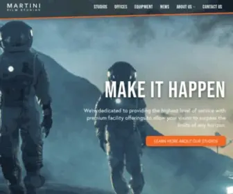 Martinifilmstudios.com(Martini Film Studios) Screenshot