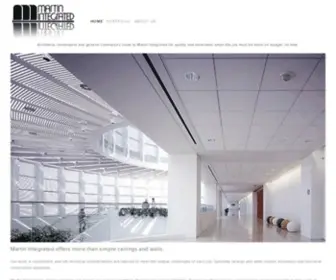 Martinintegrated.com(Martin Integrated) Screenshot