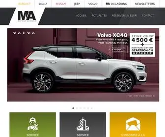 Martinique-Automobiles.com(Martinique Automobiles) Screenshot