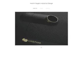 Martinleugers.com(Martin leugers industrial design) Screenshot