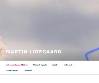 Martinlidegaard.dk(Martin Lidegaard) Screenshot