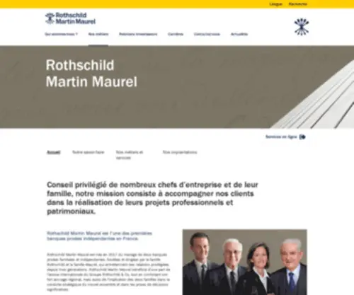 Martinmaurel.com(Banque Martin Maurel) Screenshot