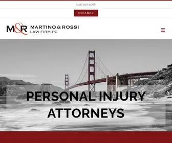 Martinorossi.com(Martino and Rossi Law Firm) Screenshot