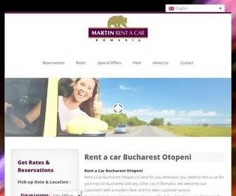 Martinrentacar.ro(Rent a car Bucharest Otopeni) Screenshot