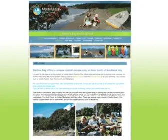 Martinsbayholidaypark.co.nz(Martins Bay Holiday Park) Screenshot