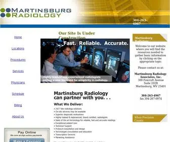 Martinsburgradiology.com(Page Title) Screenshot