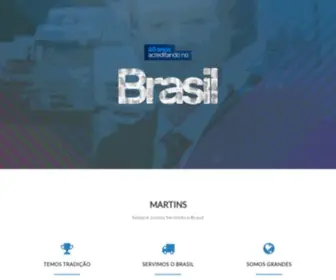 Martinsdistribuidor.com.br(Sistema Martins) Screenshot
