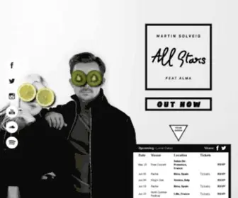 Martinsolveig.com(Martin Solveig) Screenshot