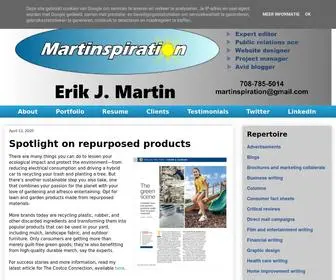 Martinspiration.com(Martinspiration) Screenshot