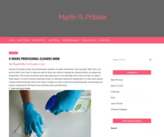 Martinspribble.com(Martin S Pribble) Screenshot