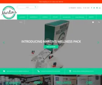 Martinswellness.com(Martin's Wellness & Compounding Pharmacy Austin TX) Screenshot