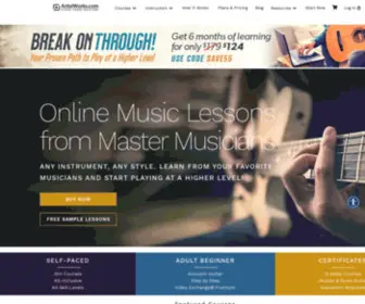 Martintaylorguitar.com(Fingerstyle) Screenshot