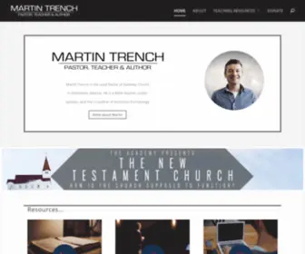 Martintrench.com(Martin trench) Screenshot