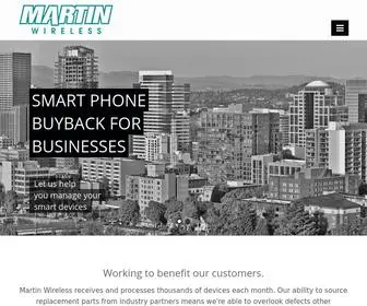 Martinwirelessllc.com(Martin Wireless) Screenshot
