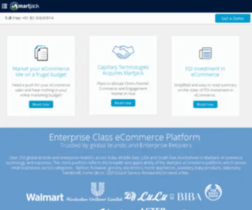 Martjackexchange.com(MartJack Digital Commerce Exchange Trade Platform) Screenshot
