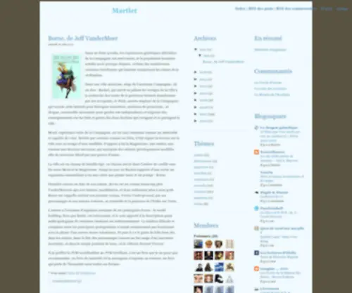 Martlet-Blog.blogspot.com(Martlet) Screenshot