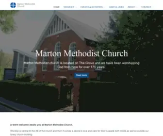 Martonmethodistchurch.co.uk(Marton Methodist Church) Screenshot