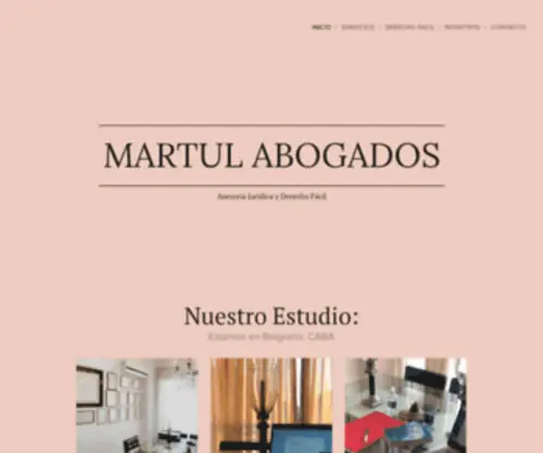 Martulabogados.com(Martul Abogados) Screenshot