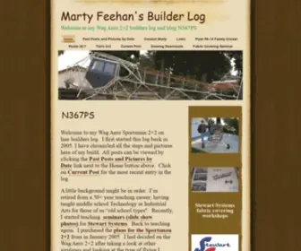 Marty2Plus2.com(Marty Feehan's Builder Log) Screenshot