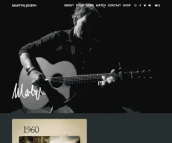 Martynjoseph.net(Martyn Joseph) Screenshot