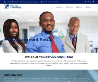 Martynsconsulting.com(Martyns Consulting) Screenshot