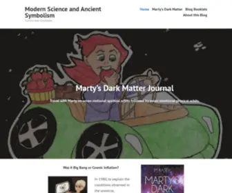 Martysdarkmatter.ca(Science and Symbolism) Screenshot