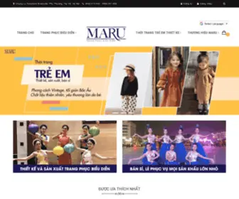 Maru.vn(MARU cung cấp trang phục biểu diễn và thời trang trẻ em thiết kế) Screenshot