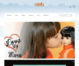 Maruandfriends.com(Maru and Friends) Screenshot