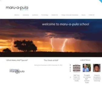 Maruapula.org(One of Africa's leading schools) Screenshot