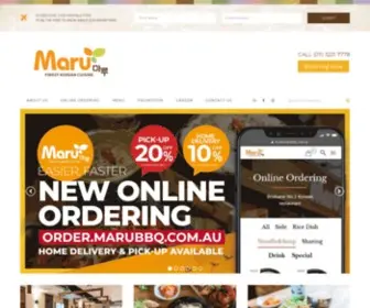 Marubbq.com.au(Maru Korean Fine Cuisine) Screenshot