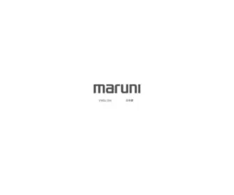 Maruni.com(Maruni Wood Industry Inc) Screenshot