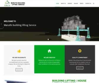 Maruthibuildinglifting.in(We are a reliable service provider of Building Lifting Services in Chennai) Screenshot