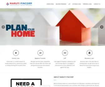 Marutifincorp.com(Loan Provider) Screenshot