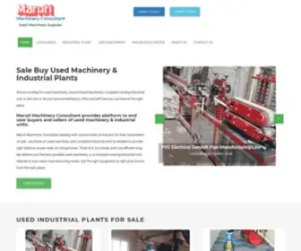 Marutimachinery.com Screenshot