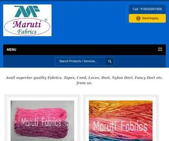 Marutinarrowfabrics.com(Nylon Dori) Screenshot