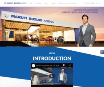 Marutiswift.com(Maruti Suzuki Cars in India) Screenshot