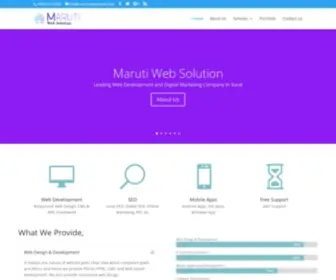 Marutiwebsolution.com(Maruti Web Solution) Screenshot