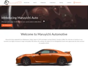 Maruyichi.com(Maruyichi Auto) Screenshot