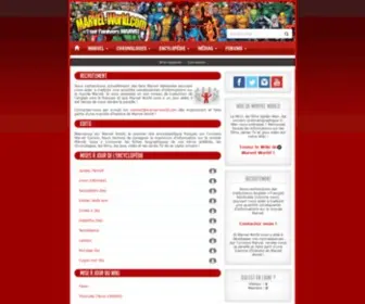 Marvel-World.com(L'encyclopédie) Screenshot