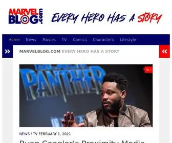 Marvelblog.com(Every Hero Has a Story) Screenshot