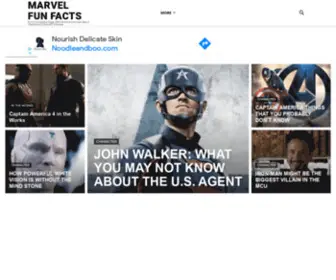 Marvelfunfacts.com(HOME PAGE Marvel Fun Facts) Screenshot